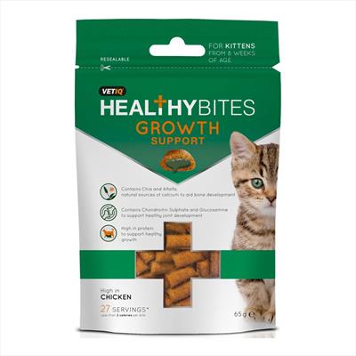 VetIQ Healthy Bites Growth Support Cat Treats